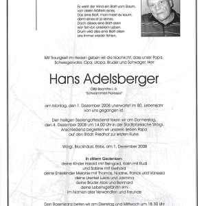 Adelsberger Hans G